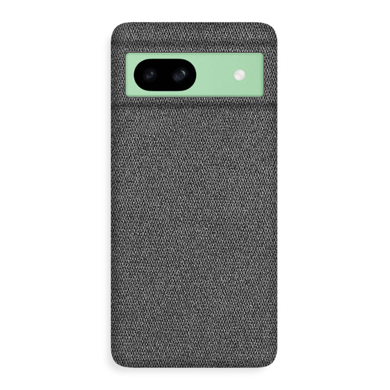 Fabric Pixel Case Mobile Phone Cases Sequoia Dark Grey Pixel 8A 