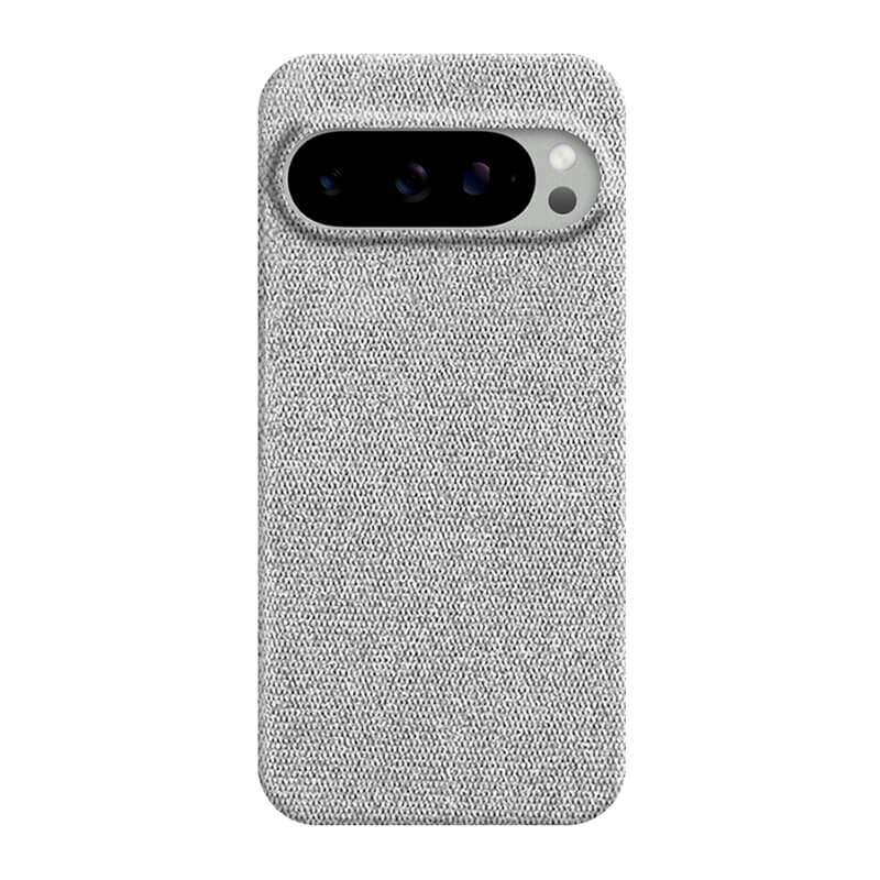 Fabric Pixel Case Mobile Phone Cases Sequoia Light Grey Pixel 9/9 Pro 