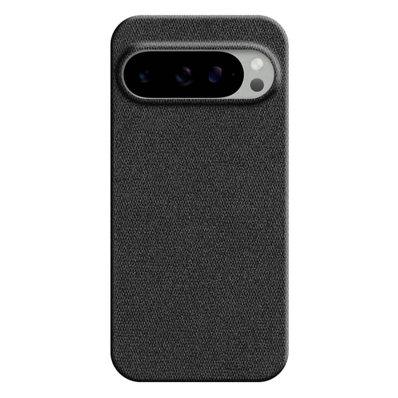 Fabric Pixel Case Mobile Phone Cases Sequoia Black Pixel 9 Pro XL 