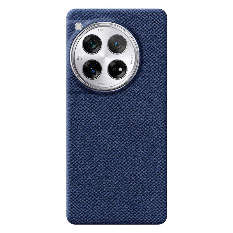 Fabric OnePlus Case Mobile Phone Cases Sequoia Blue OnePlus 12 