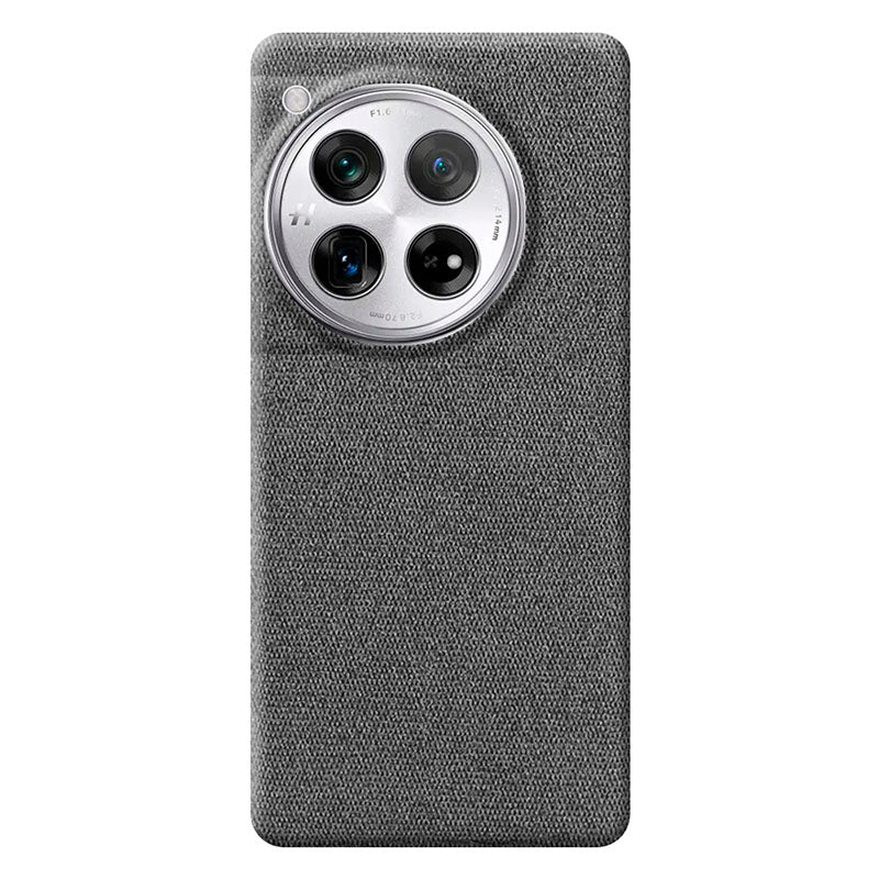 Fabric OnePlus Case Mobile Phone Cases Sequoia Dark Grey OnePlus 12 