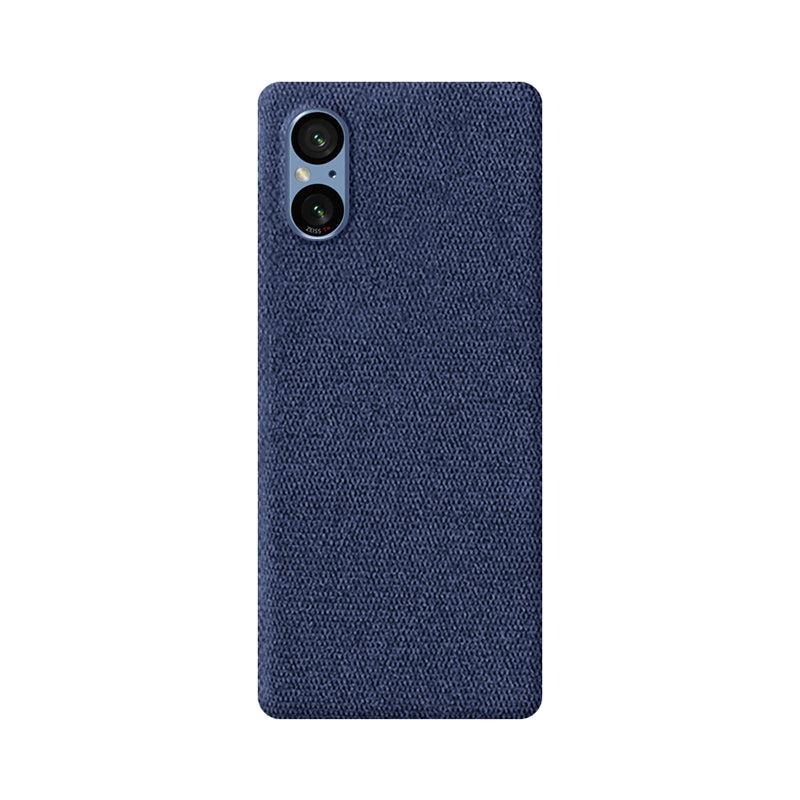 Official Sony Cover Blue Kickstand Case - For Sony Xperia 5 V
