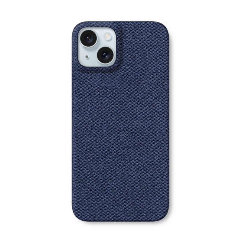 Fabric iPhone Case Mobile Phone Cases Sequoia Blue iPhone 15 