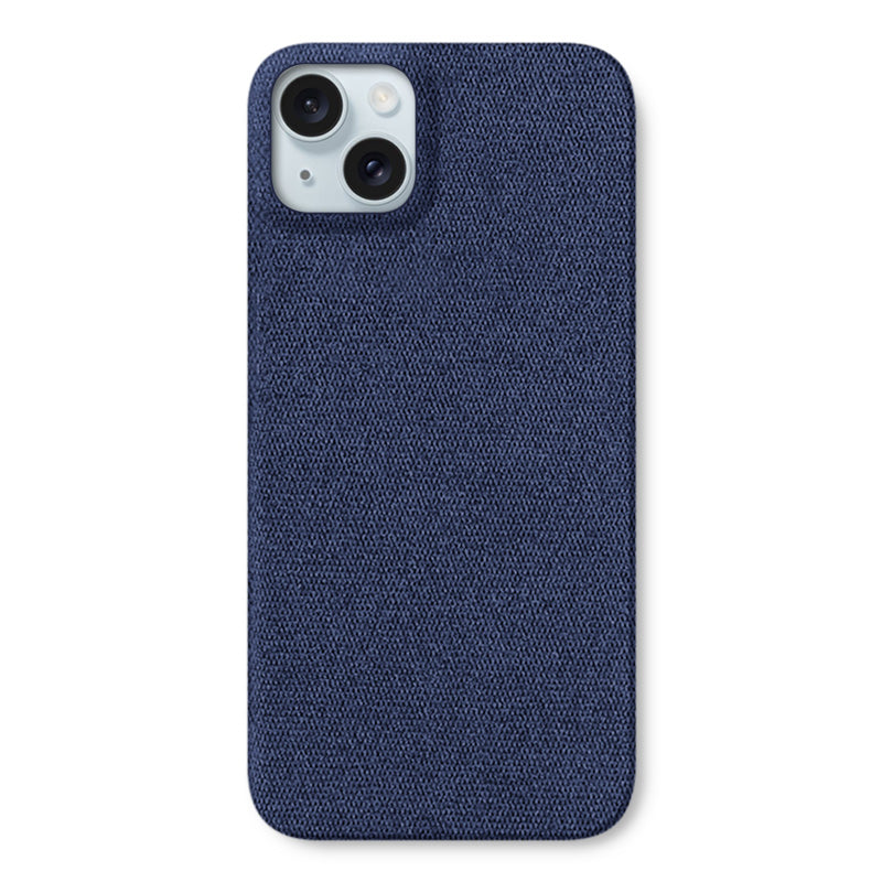 Fabric iPhone Case Mobile Phone Cases Sequoia Blue iPhone 15 Plus 