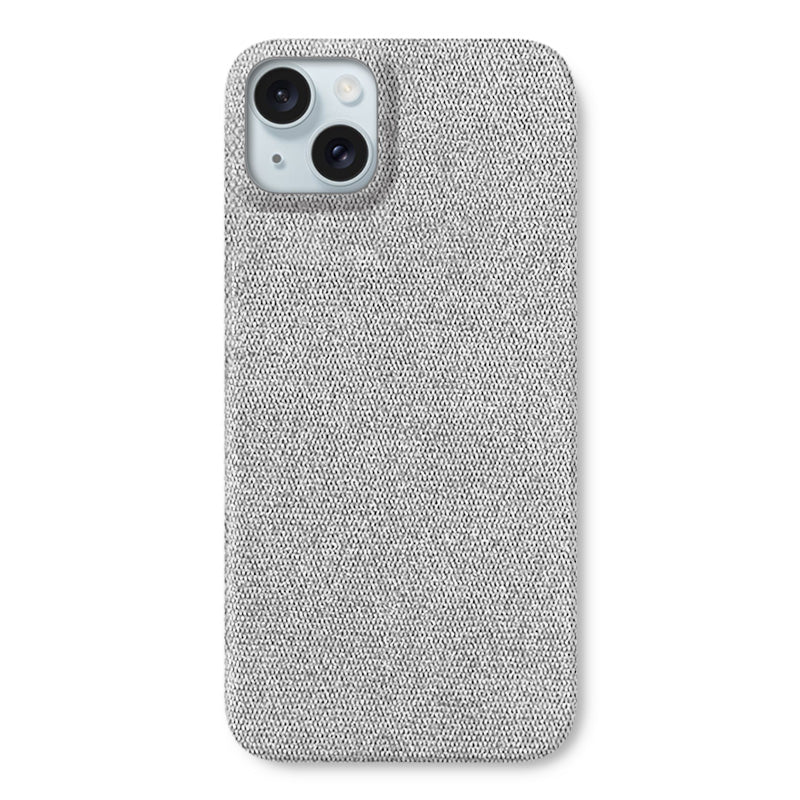 Fabric iPhone Case Mobile Phone Cases Sequoia Light Grey iPhone 15 Plus 