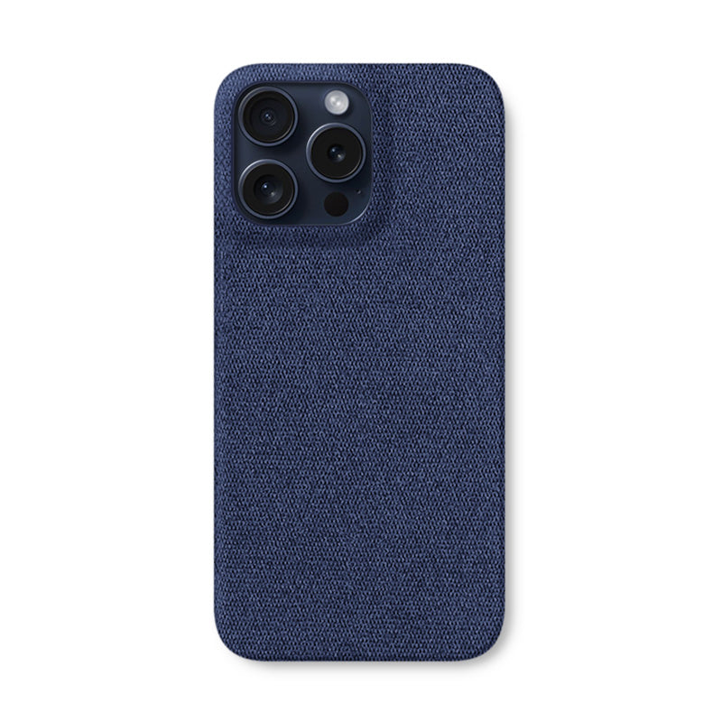 Fabric iPhone Case Mobile Phone Cases Sequoia Blue iPhone 15 Pro 