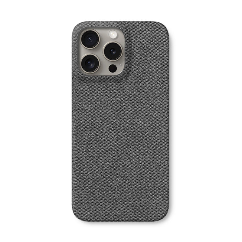 Fabric iPhone Case Mobile Phone Cases Sequoia Dark Grey iPhone 15 Pro 