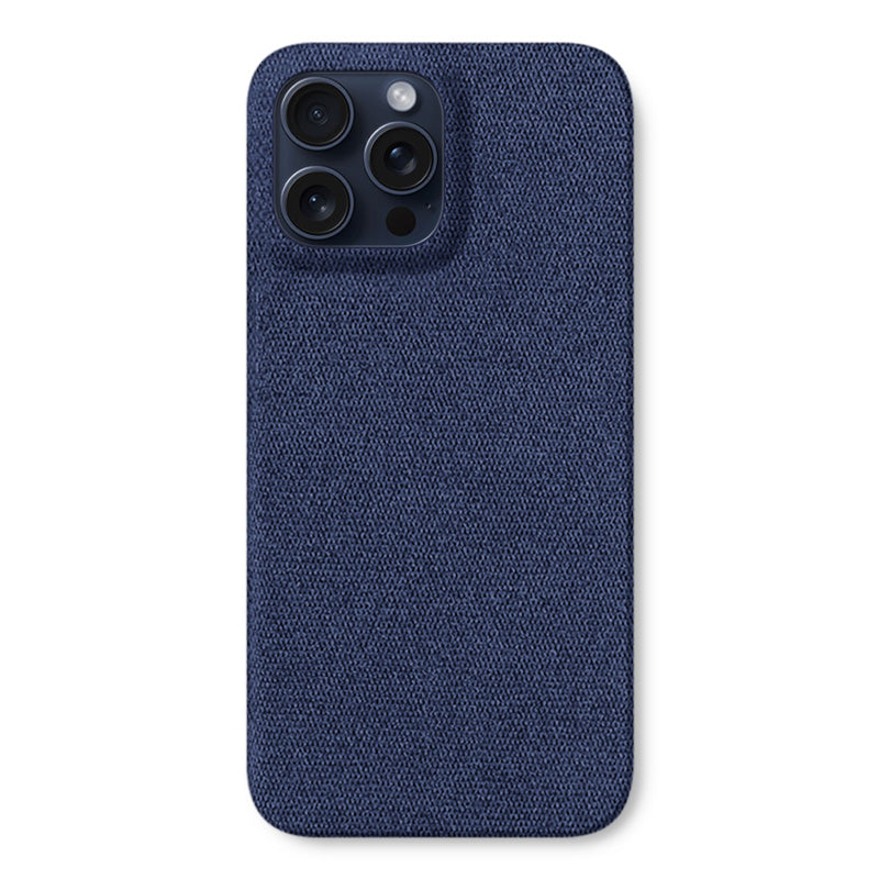 Fabric iPhone Case Mobile Phone Cases Sequoia Blue iPhone 15 Pro Max 