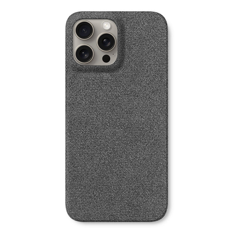 Fabric iPhone Case Mobile Phone Cases Sequoia Dark Grey iPhone 15 Pro Max 