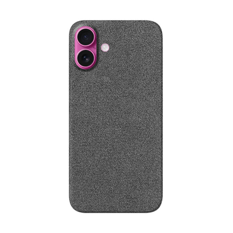 Fabric iPhone Case Mobile Phone Cases Sequoia Dark Grey iPhone 16 