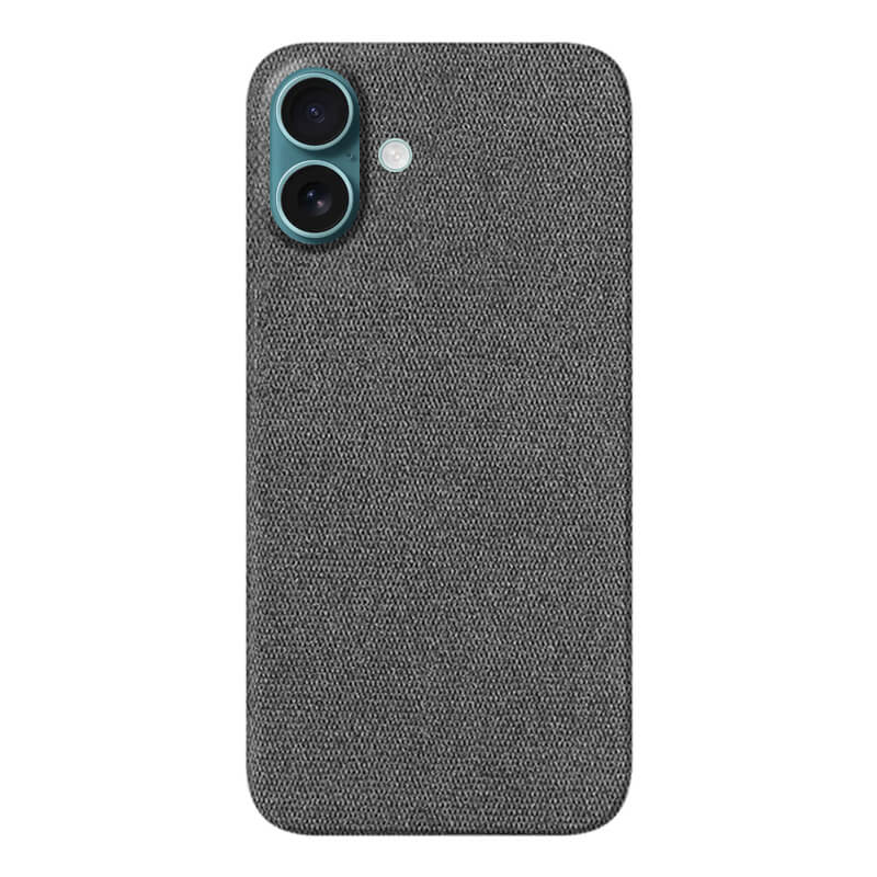 Fabric iPhone Case Mobile Phone Cases Sequoia Dark Grey iPhone 16 Plus (Pre-Order) 