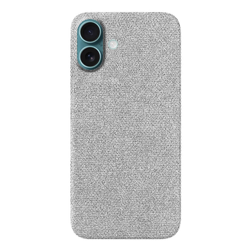 Fabric iPhone Case Mobile Phone Cases Sequoia Light Grey iPhone 16 Plus 