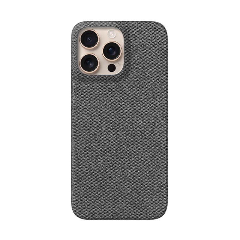 Fabric iPhone Case Mobile Phone Cases Sequoia Dark Grey iPhone 16 Pro (Pre-Order) 