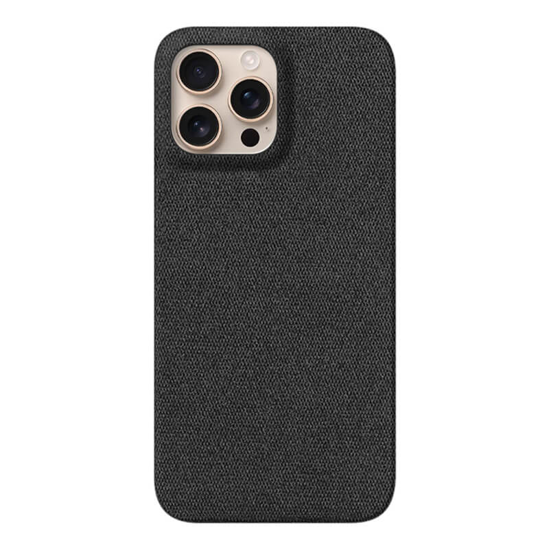 Fabric iPhone Case Mobile Phone Cases Sequoia Black iPhone 16 Pro Max 