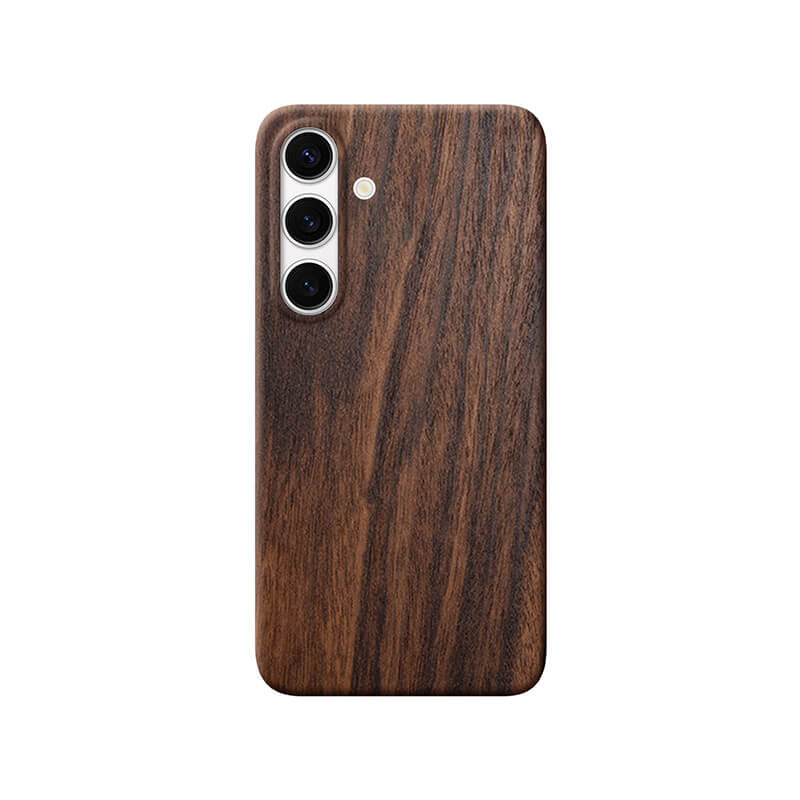 Slim Wood Samsung Case Mobile Phone Cases Komodo Mahogany S24 