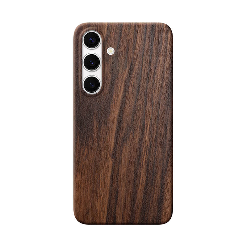 Slim Wood Samsung Case Mobile Phone Cases Komodo Mahogany S24 Plus 