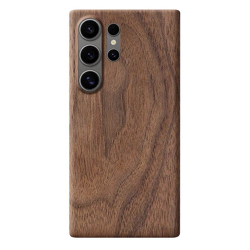 Slim Wood Samsung Case Mobile Phone Cases Komodo Walnut S24 Ultra 