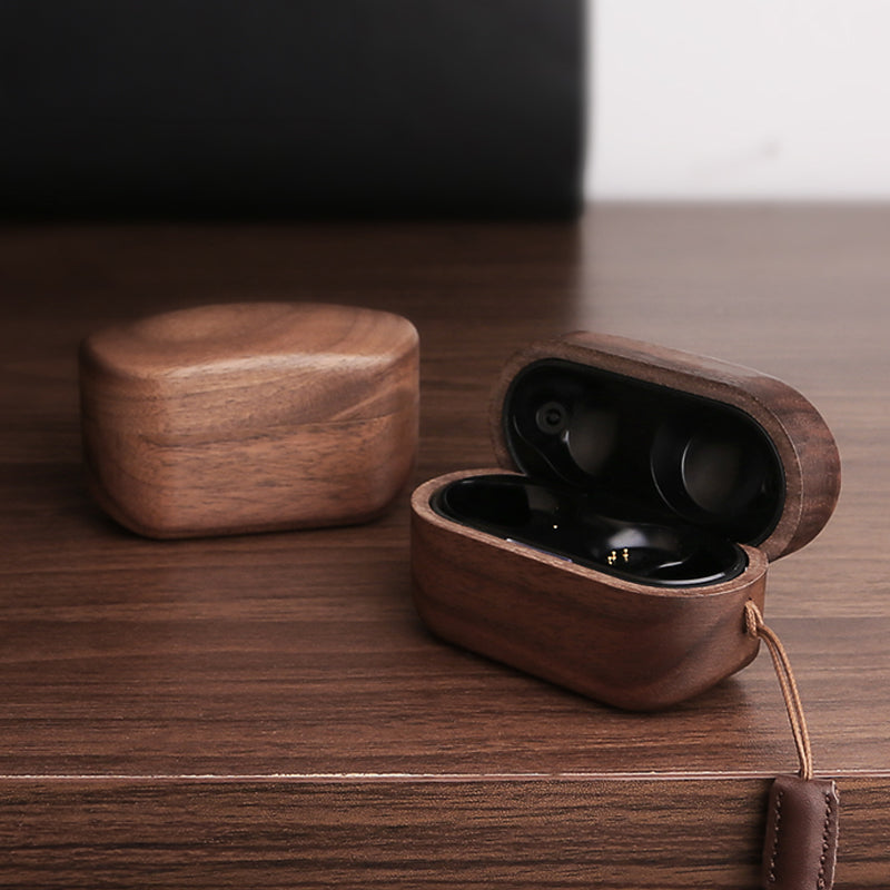 Wood Sony Earbuds Case Earbuds Case Komodo   