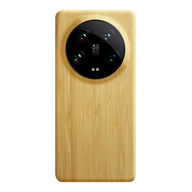Slim Wood Xiaomi Case Mobile Phone Cases Komodo Bamboo Xiaomi 14 Ultra 