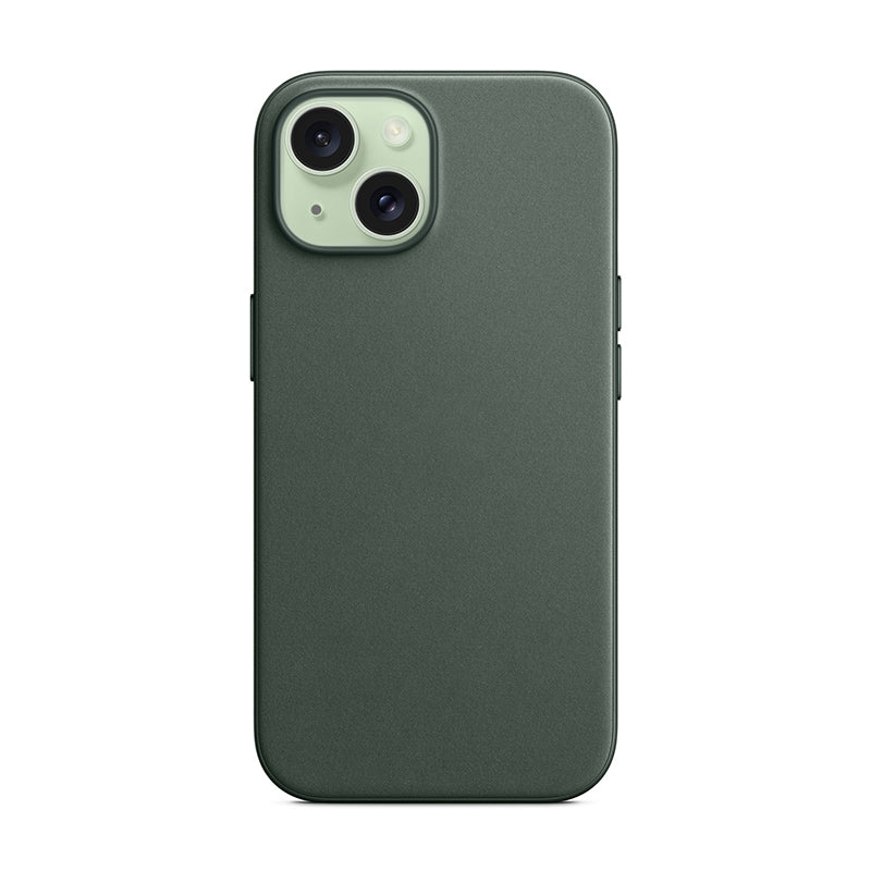 Canvas iPhone Case Mobile Phone Cases Cascade Olive Green iPhone 15 