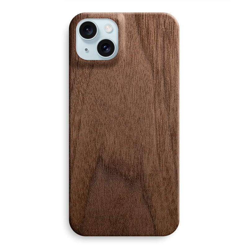 Slim Wood iPhone Case Mobile Phone Cases Komodo Walnut iPhone 15 Plus 