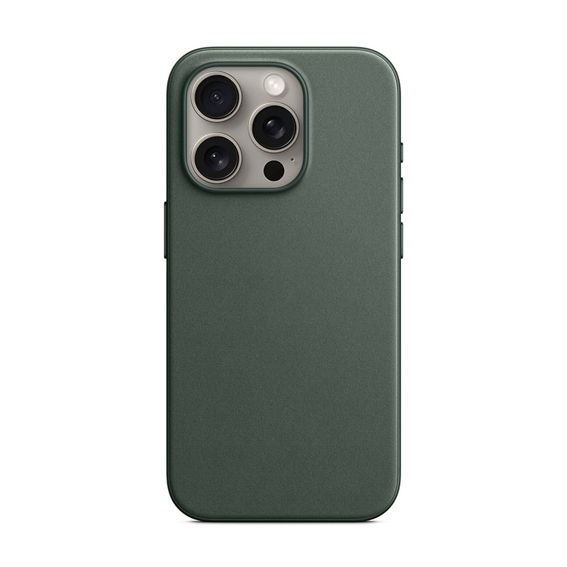 Canvas iPhone Case Mobile Phone Cases Cascade Olive Green iPhone 15 Pro 
