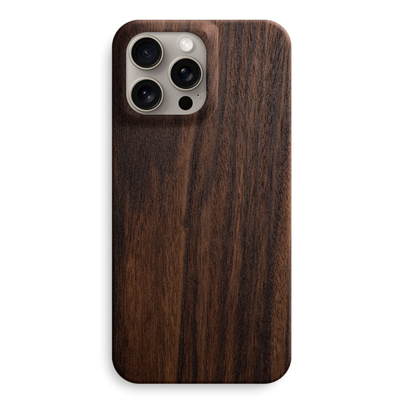 Slim Wood iPhone Case Mobile Phone Cases Komodo Mahogany iPhone 15 Pro Max 