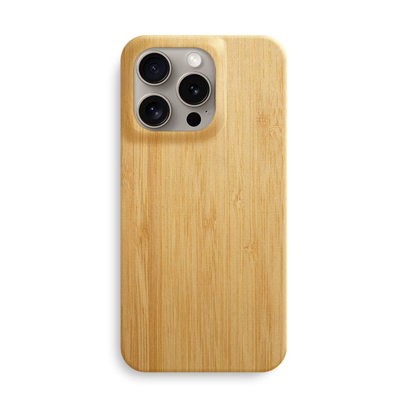 Slim Wood iPhone Case Mobile Phone Cases Komodo Bamboo iPhone 15 Pro 