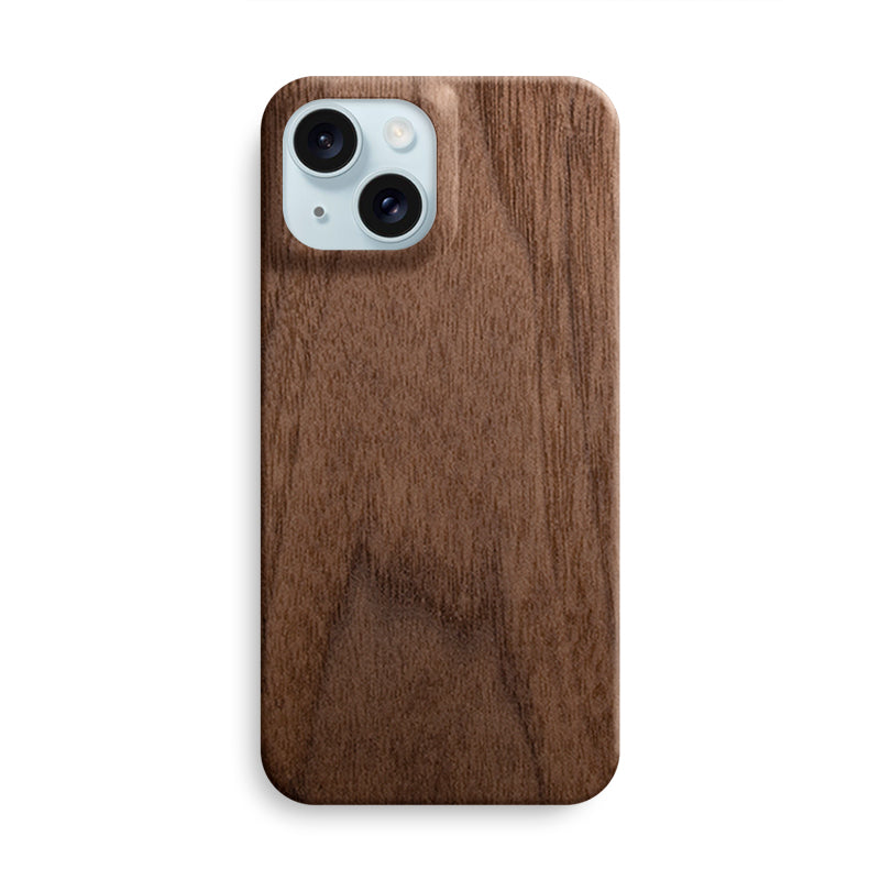 Wood iPhone Case Mobile Phone Cases Komodo Walnut iPhone 15 