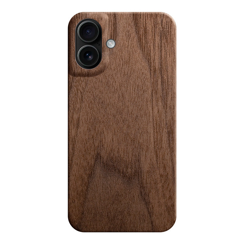 Slim Wood iPhone Case Mobile Phone Cases Komodo Walnut iPhone 16 Plus 