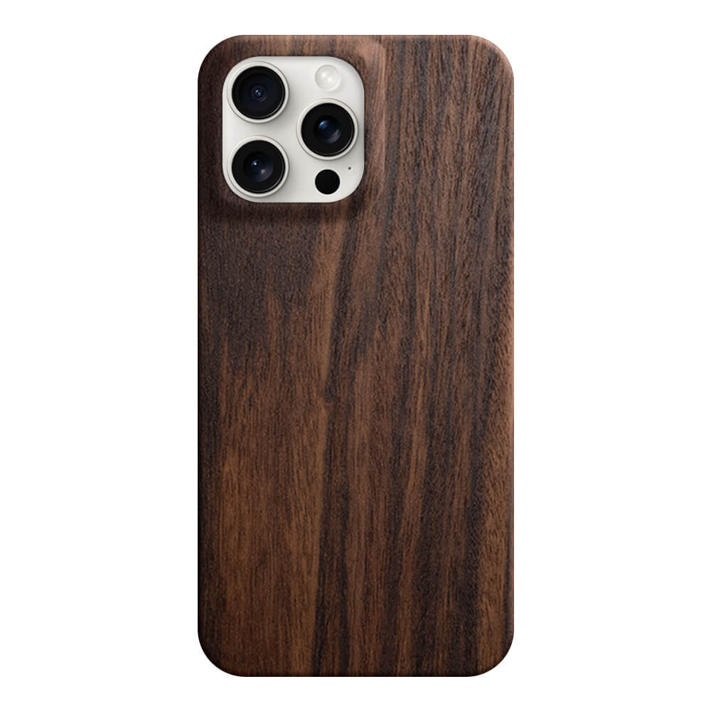 Slim Wood iPhone Case Mobile Phone Cases Komodo Mahogany iPhone 16 Pro Max 