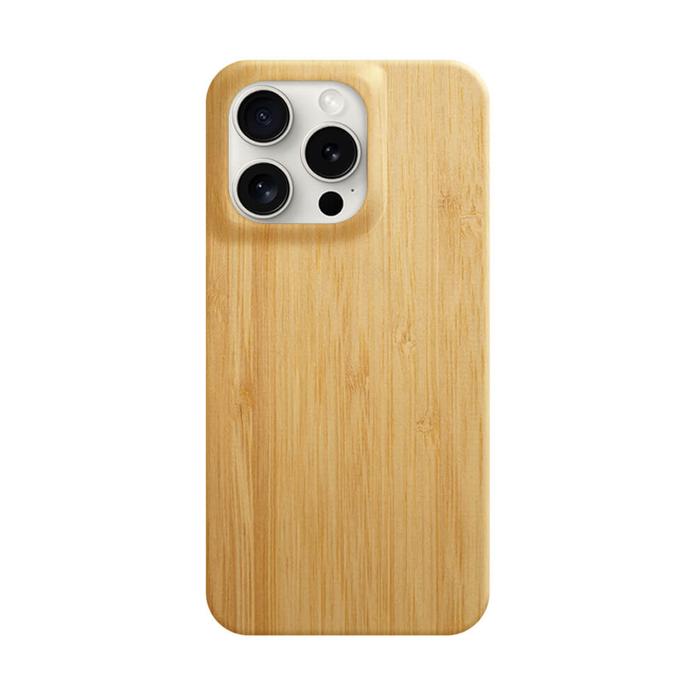 Slim Wood iPhone Case Mobile Phone Cases Komodo Bamboo iPhone 16 Pro 