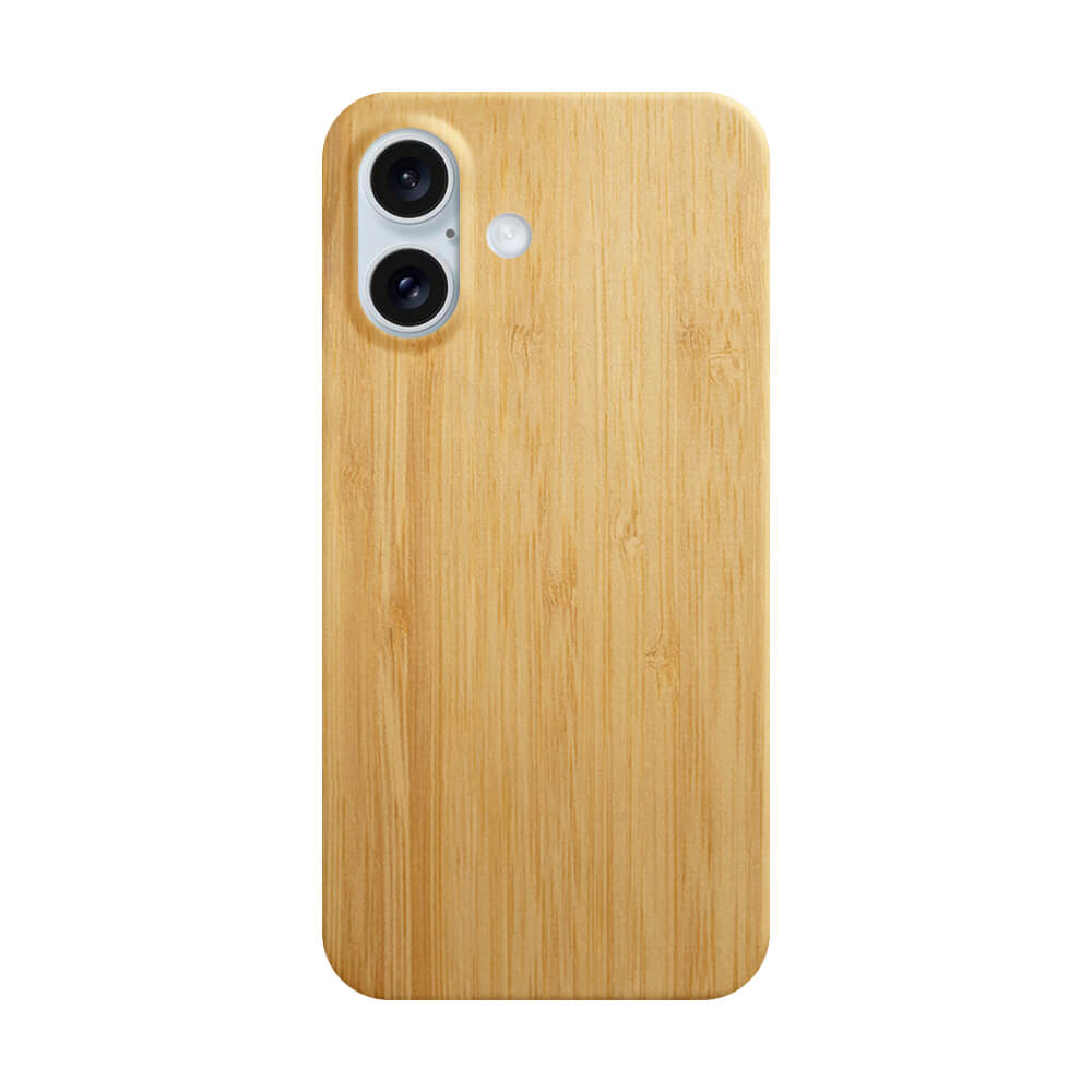 Slim Wood iPhone Case Mobile Phone Cases Komodo Bamboo iPhone 16 (Pre-Order) 