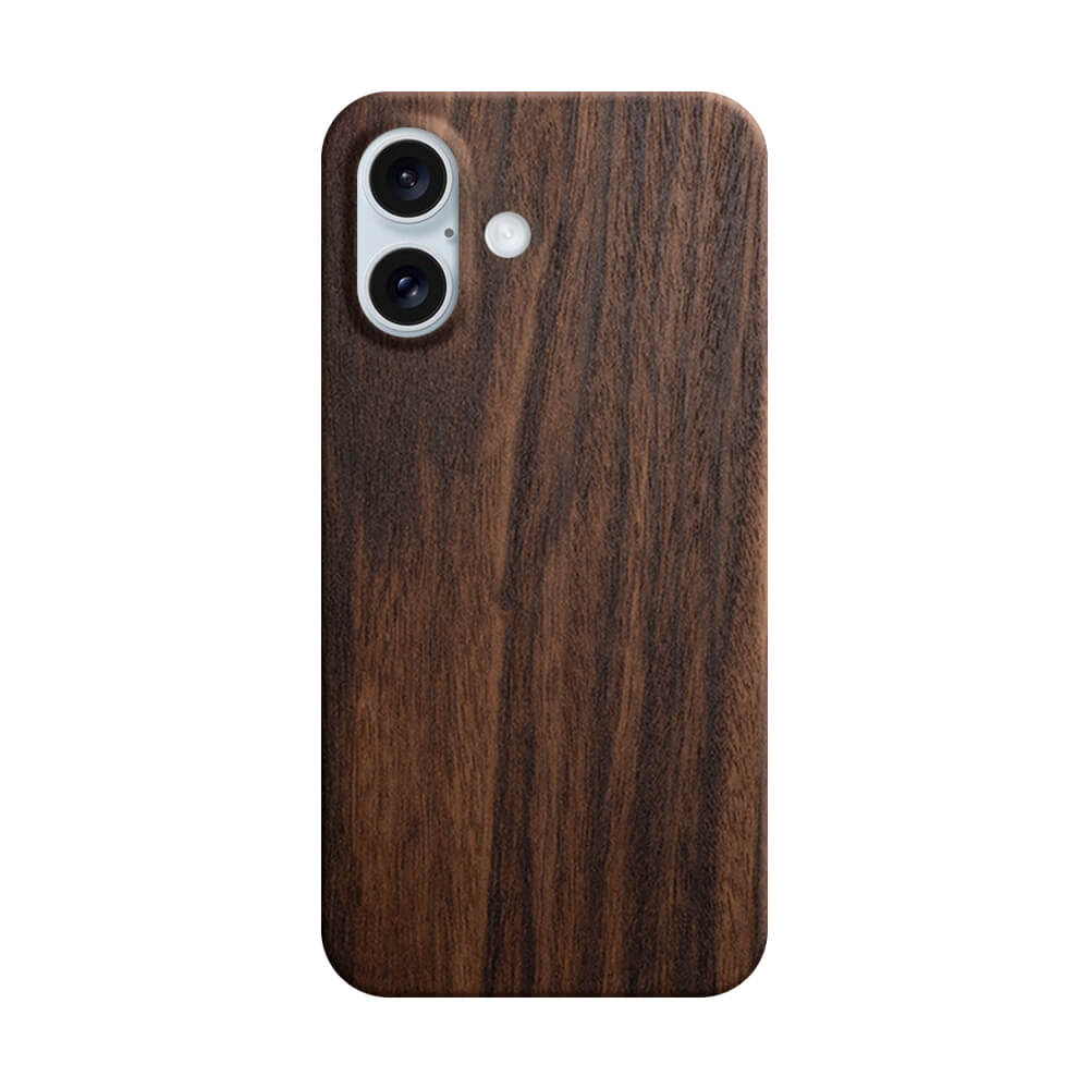 Slim Wood iPhone Case Mobile Phone Cases Komodo Mahogany iPhone 16 (Pre-Order) 