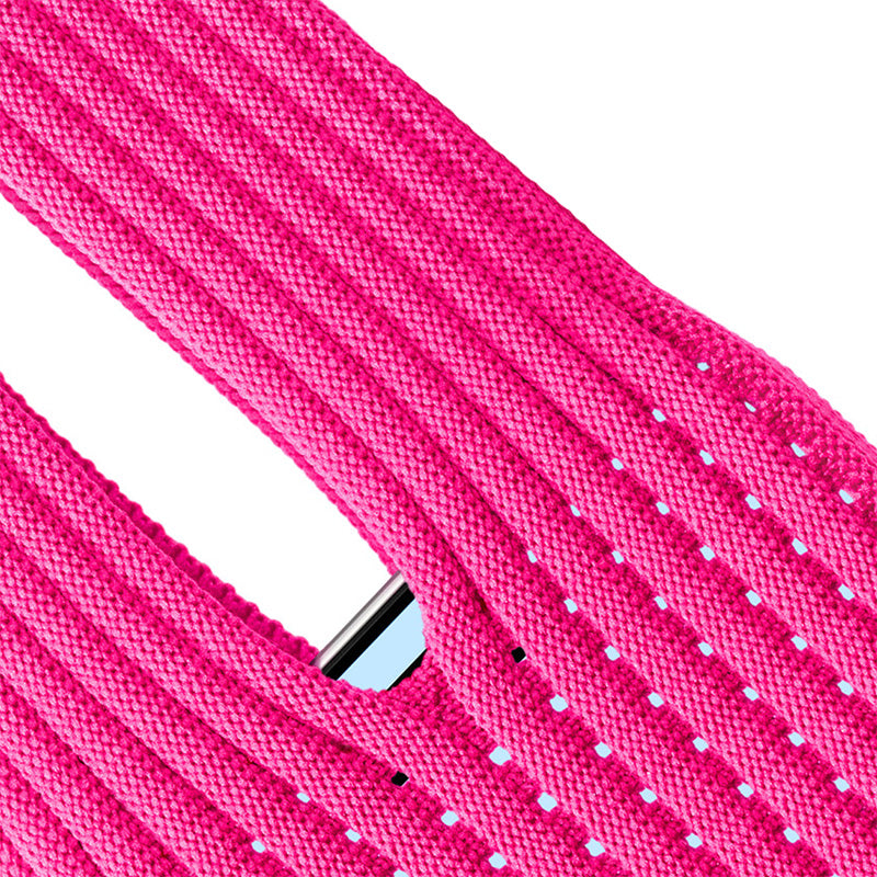 Komodoty-iPhone-Sock-Pocket-Pink with White iPhone 17 Air camera up close showing tip