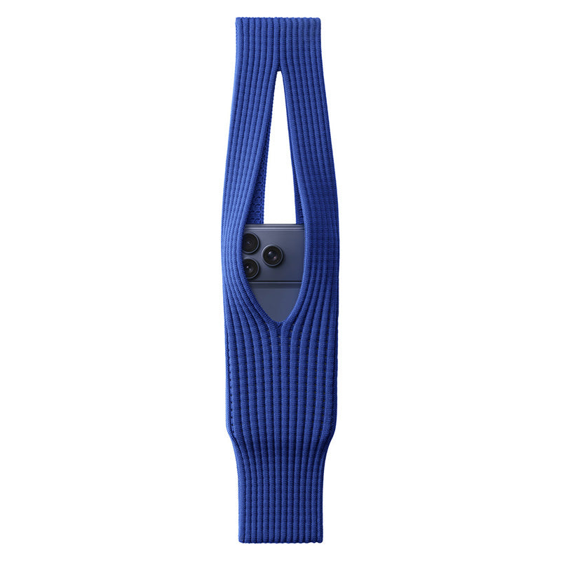 Komodoty-iPhone-Sock-Pocket-Blue with Blue iPhone 17 Pro
