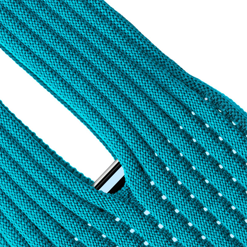  Komodoty-iPhone-Sock-Pocket-Teal with White iPhone 17 Pro tip