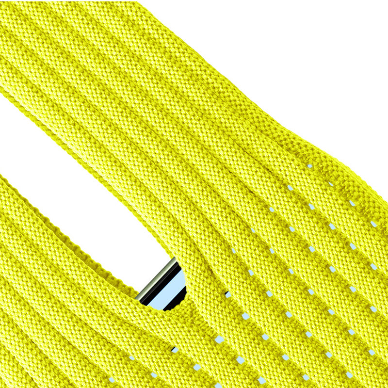 Komodoty-iPhone-Sock-Pocket-Yellow with light green iPhone 17 Air tip