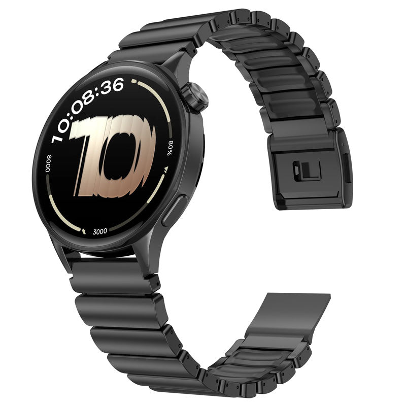 Titanium Flex 22mm Universal Quick-Release Smartwatch Band