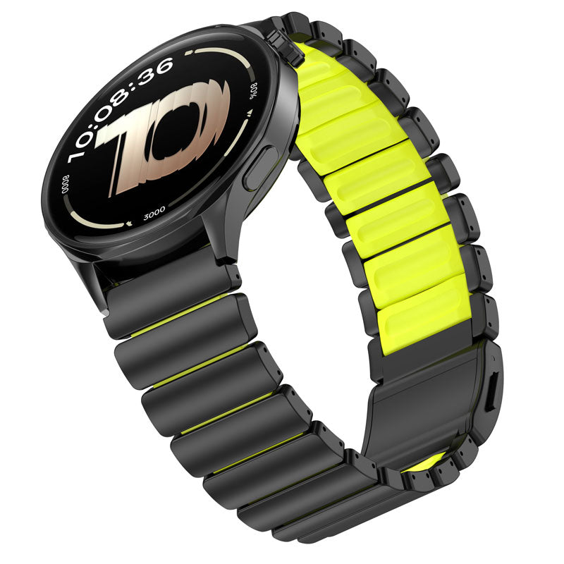 Titanium Flex 22mm Universal Quick-Release Smartwatch Band