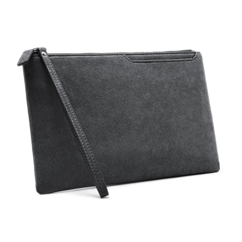 Alcantara Pouch – Premium Italian Fabric, Soft-Touch & Protective