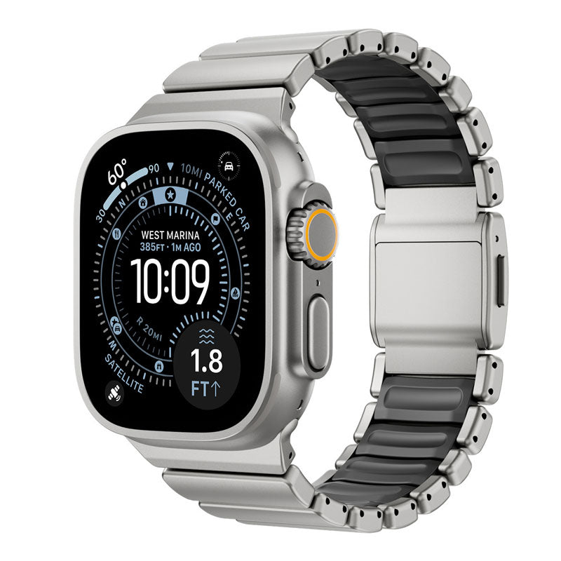 Titanium Flex Apple Watch Band