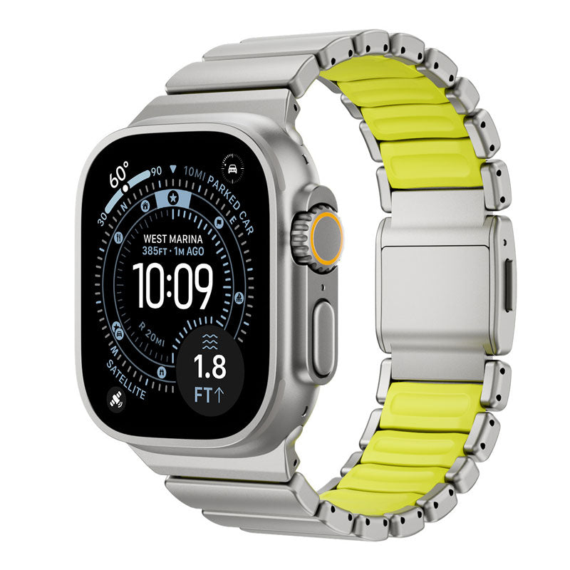 Titanium Flex Apple Watch Band