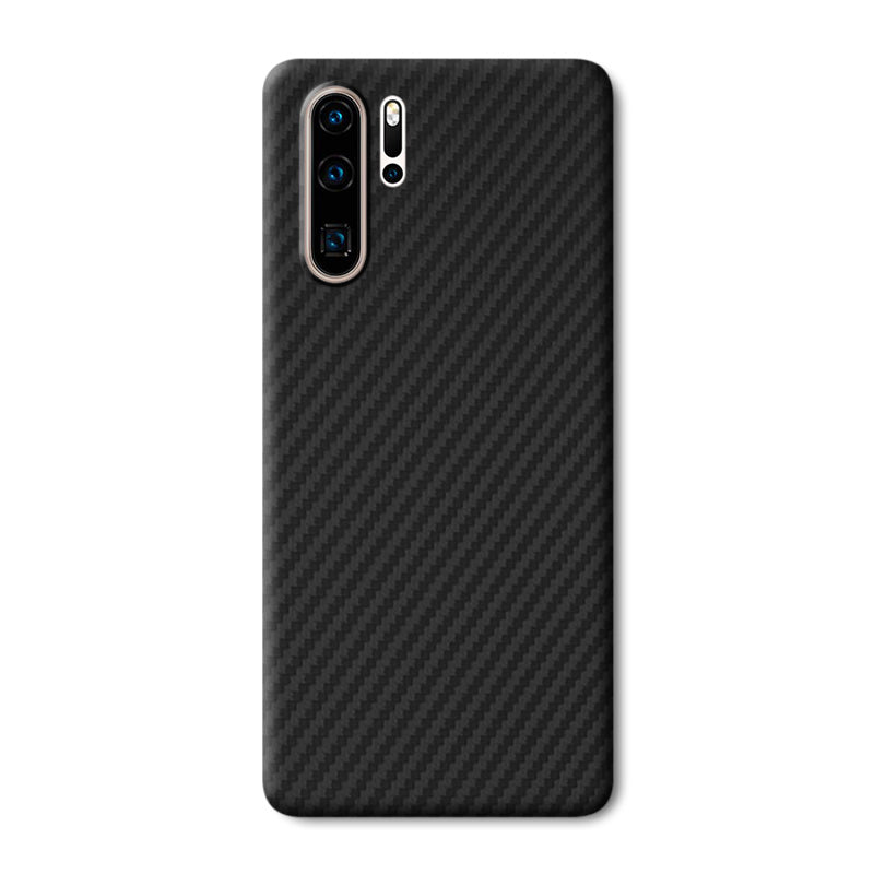 Aramid Fiber Huawei Case Mobile Phone Cases Volaris Black Aramid Fiber P30 Pro Open