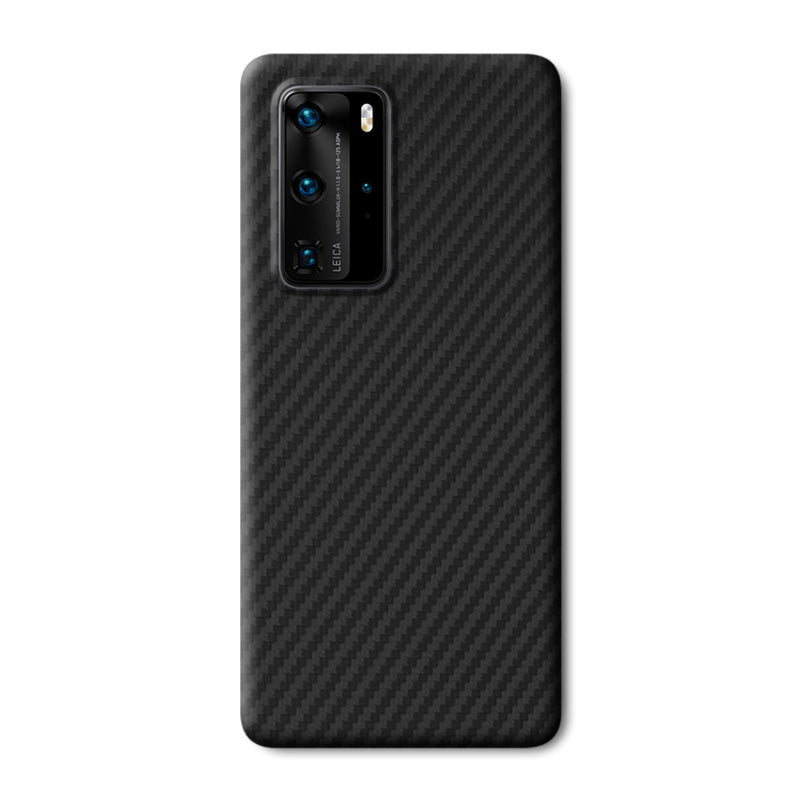 Aramid Fiber Huawei Case Mobile Phone Cases Volaris Black Aramid Fiber P40 Pro Open