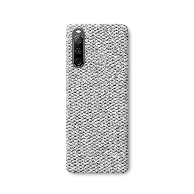 Fabric Sony Case  Sequoia Xperia 10 IV Light Grey 