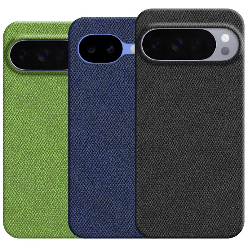 Fabric Pixel Case – Luxury, Washable & Soft-Touch Protection