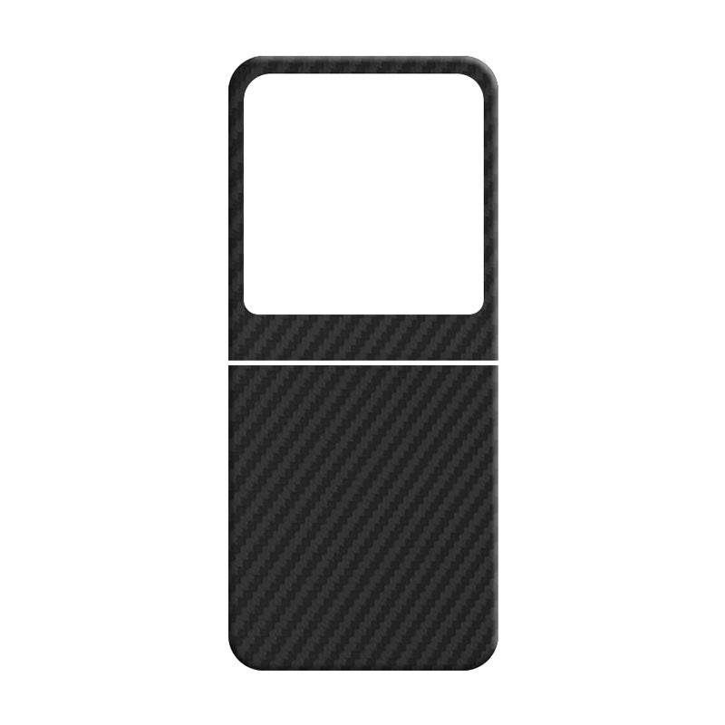 Aramid Fiber Motorola Razr 70 phone case in black