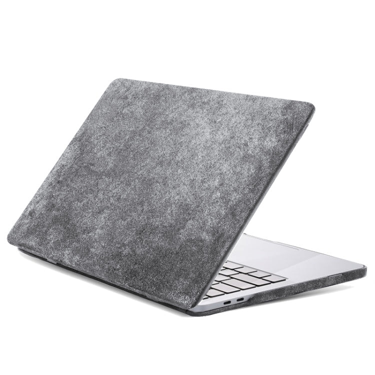 Alcantara MacBook Case MacBook Cover Saguaro Grey Alcantara MacBook Pro 16" (2023) Without Komodo Dragon