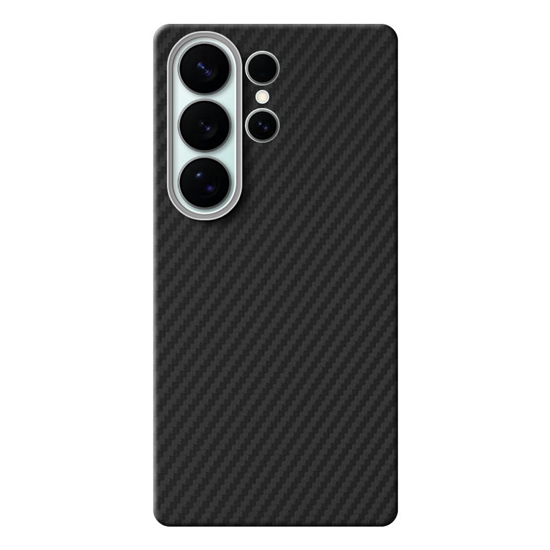 Volaris Aramid Fiber Cases for Samsung Galaxy Mobile Series – 0.65mm Slim Black Aramid Fiber / Galaxy S26 Ultra / Metal (with Magnet) Volaris Aramid Fiber Cases for Samsung Galaxy Mobile Series – 0.65mm Slim Black Aramid Fiber / Galaxy S26 Ultra / Metal (with Magnet)